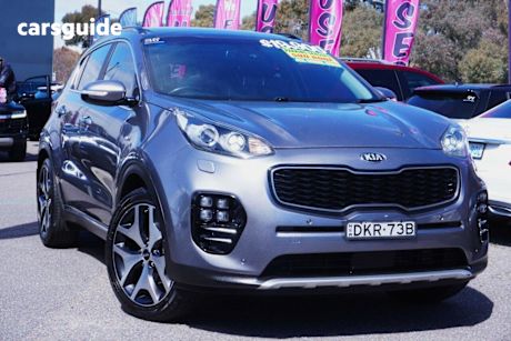 Silver 2016 Kia Sportage Wagon Gt-Line (Awd)