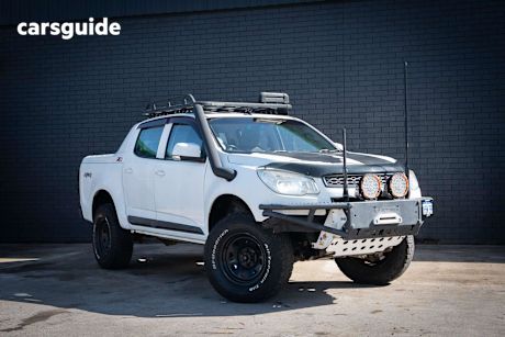 White 2014 Holden Colorado Ute Tray LS 4X4