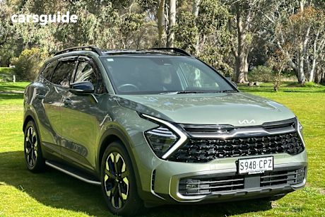 Green 2022 Kia Sportage SUV GT-LINE 4WD