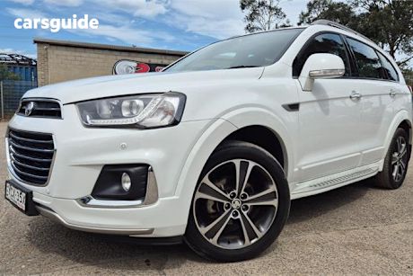 White 2016 Holden Captiva SUV LTZ 4X4
