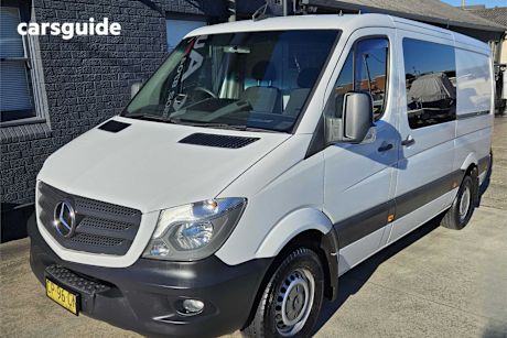 White 2018 Mercedes-Benz Sprinter Commercial 316CDI MWB