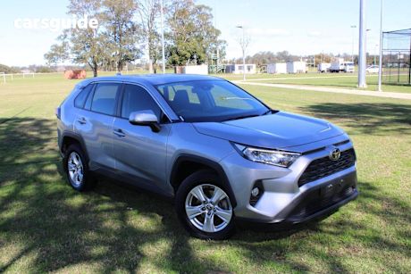 Silver 2019 Toyota RAV4 SUV GX F