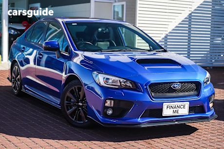 Blue 2014 Subaru WRX Sedan Premium (Awd)