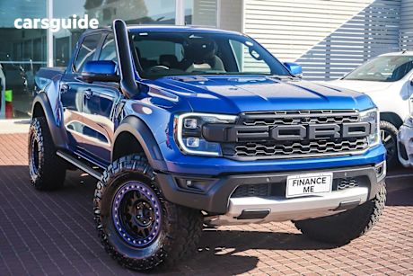 Blue 2024 Ford Ranger Double Cab Pick Up Raptor 3.0 (4X4)
