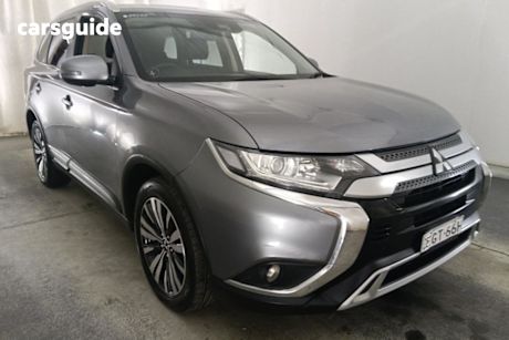 Grey 2019 Mitsubishi Outlander Wagon Ls 7 Seat (2Wd)