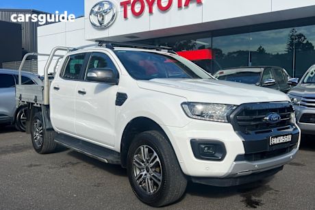 White 2022 Ford Ranger Double Cab Pick Up Wildtrak 2.0 (4X4)
