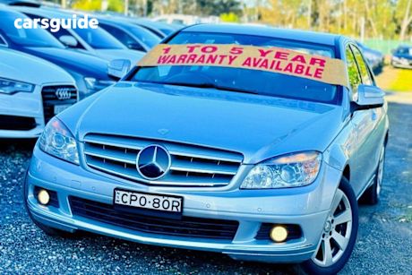 Silver 2007 Mercedes-Benz C200 Sedan Kompressor Avantgarde