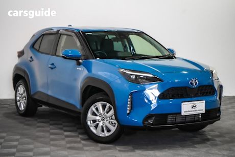 Blue 2021 Toyota Yaris Cross Wagon Gxl Hybrid