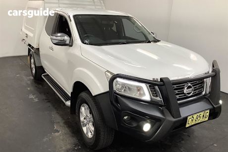 White 2018 Nissan Navara King Cab Pickup St (4X4)