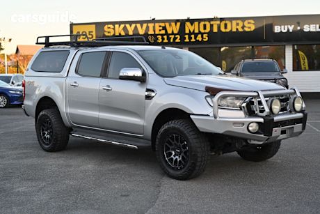 Silver 2017 Ford Ranger Ute Tray XLT 4X4