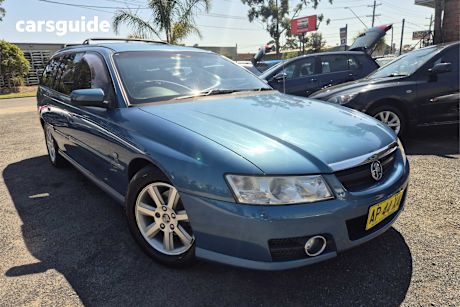 Blue 2005 Holden Commodore Wagon Berlina