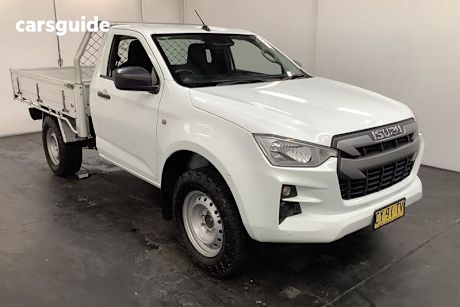 White 2020 Isuzu D-MAX Cab Chassis Sx (4X2)