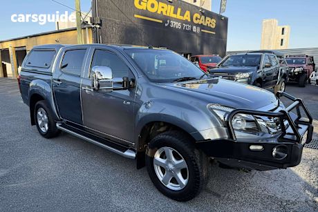 Grey 2013 Isuzu D-MAX Ute Tray LS-U 4X4