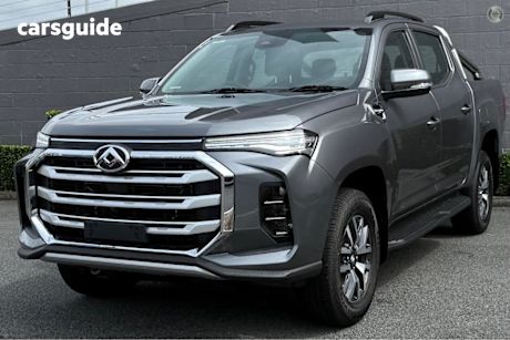 Grey 2025 LDV T60 Double Cab Utility Max Pro (4X4)