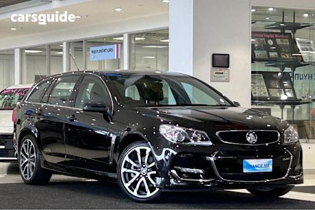 Black 2016 Holden Commodore SUV SS V R