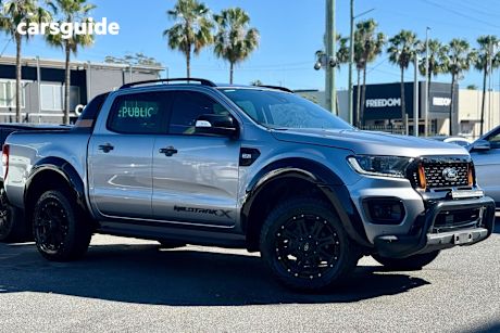 Silver 2021 Ford Ranger Ute Tray WILDTRAK 4X4