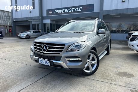 Grey 2012 Mercedes-Benz ML250 Wagon Cdi Bluetec (4X4)