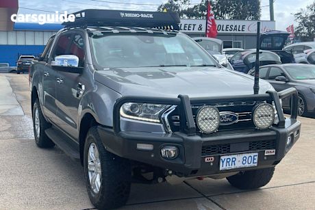Grey 2019 Ford Ranger Double Cab Pick Up Xlt 2.0 (4X4)