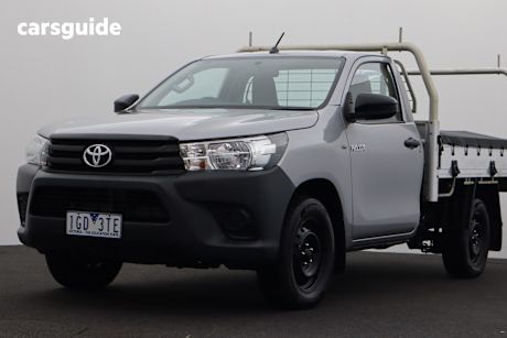 Silver 2015 Toyota Hilux Ute Tray WORKMATE R