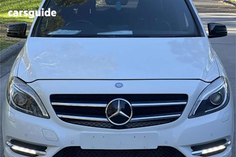 White 2013 Mercedes-Benz B250 Hatchback Be