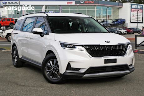 White 2020 Kia Carnival SUV S F