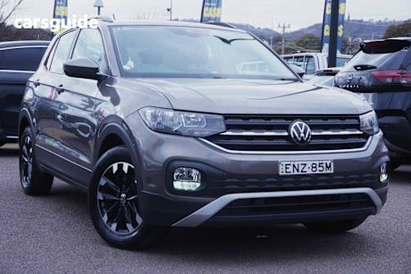 Grey 2021 Volkswagen T-Cross Wagon 85Tsi Life