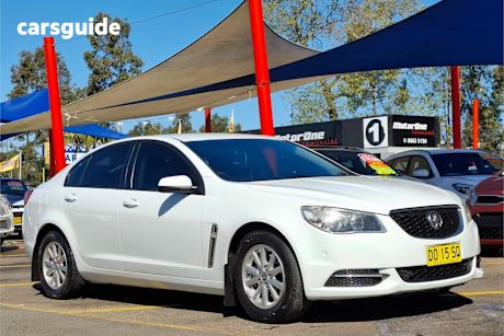 White 2015 Holden Commodore Sedan EVOKE R