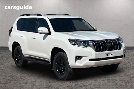 White 2021 Toyota Landcruiser Prado SUV GXL 4X4