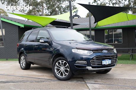 Blue 2014 Ford Territory SUV TITANIUM R