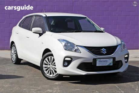 White 2022 Suzuki Baleno Hatch GL F