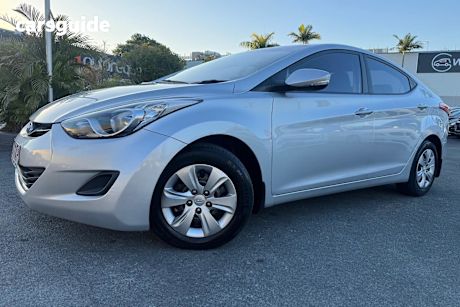 Silver 2013 Hyundai Elantra Sedan ACTIVE F