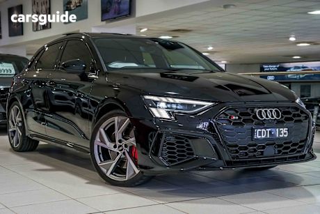 Black 2022 Audi S3 Hatch 4WD
