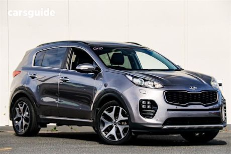 Silver 2017 Kia Sportage SUV GT-LINE 4X4
