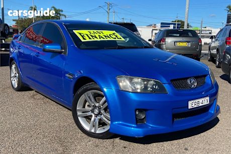 Blue 2009 Holden Commodore Sedan Sv6