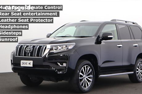 Black 2021 Toyota Landcruiser Prado SUV KAKADU 4X4