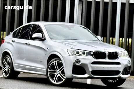 Silver 2014 BMW X4 Coupe Xdrive 20I