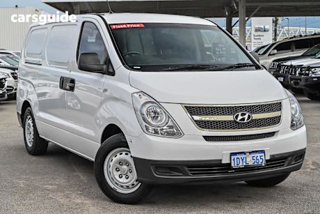 White 2012 Hyundai Iload Van