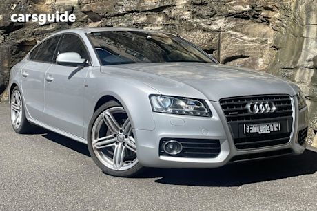 Silver 2011 Audi A5 Hatchback Sportback 2.0 Tfsi Quattro