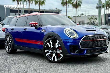 Blue 2020 Mini Clubman Wagon John Cooper Works All4