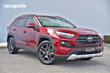 Red 2023 Toyota RAV4 SUV EDGE 4X4