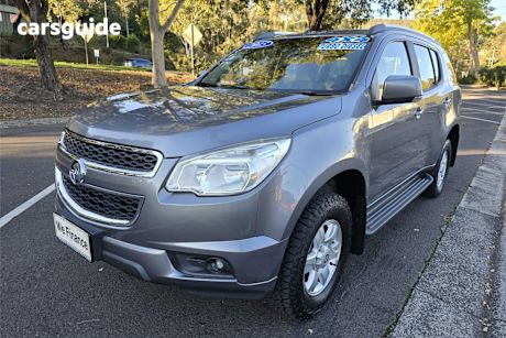 Grey 2015 Holden Colorado 7 Wagon Lt (4X4)