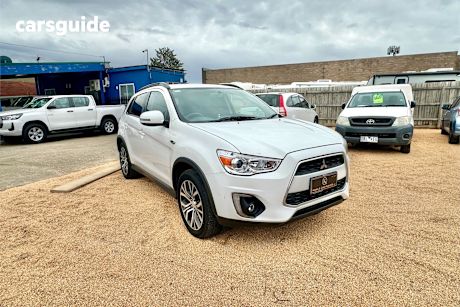 White 2015 Mitsubishi ASX Wagon Ls (2Wd)