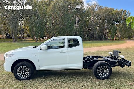 White 2024 Mazda BT-50 Ute Tray XT 4X4
