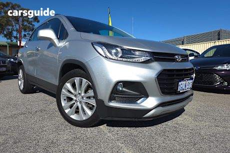 Silver 2017 Holden Trax SUV TJ LT WAGON 5DR AUTO 6SP 1.4T [MY18]