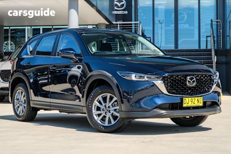 Blue 2023 Mazda CX-5 SUV G25 MAXX SPORT F