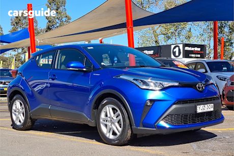 Blue 2020 Toyota C-HR SUV F