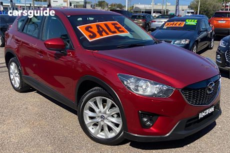 Red 2012 Mazda CX-5 Wagon Grand Tourer (4X4)