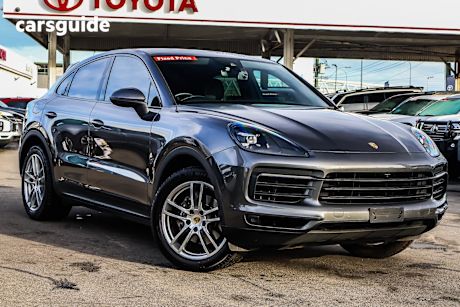 Grey 2020 Porsche Cayenne Coupe