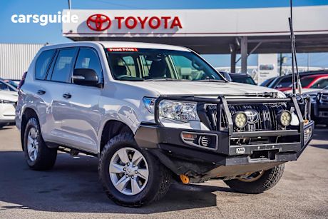White 2020 Toyota Landcruiser Prado SUV GX 4X4