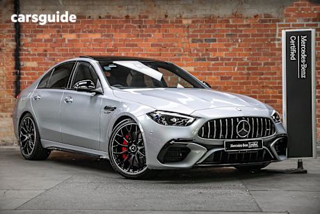 Silver 2023 Mercedes-Benz C-CLASS Sedan C63 AMG S E PERFORMANCE 4WD